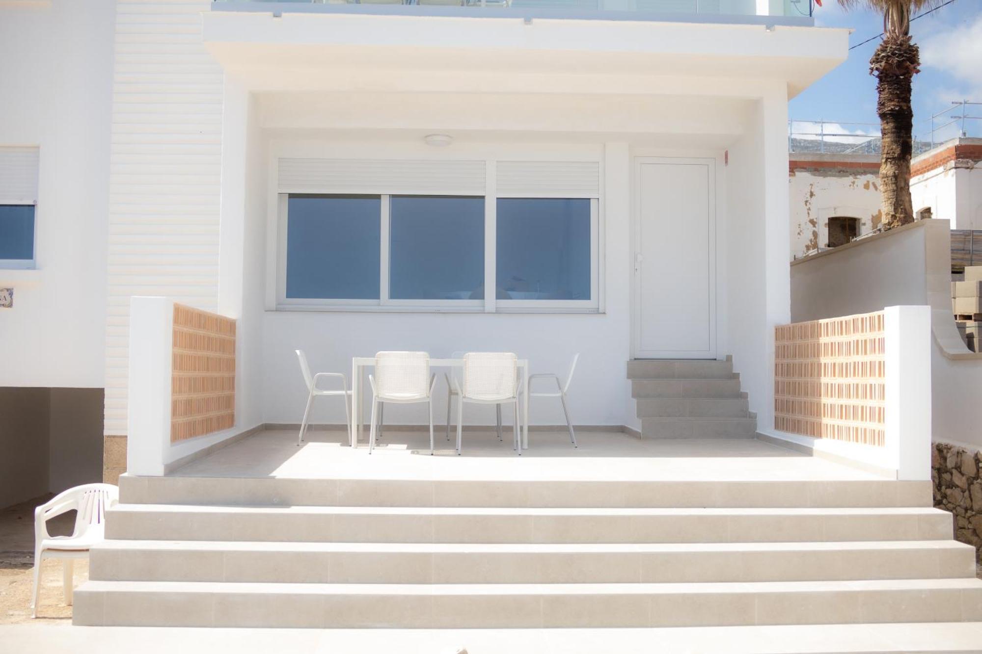 Vistas Y Terraza Panoramica Frente Al Mar En Denia, Las Rotas エクステリア 写真